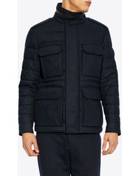 Moncler - Munt Hooded Zip-Up Down Jacket - Lyst