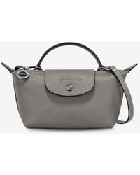 Longchamp - Xs Le Pliage Xtra Leather Handbag - Lyst