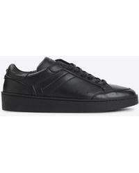 Canali - Low-Top Leather Sneakers - Lyst