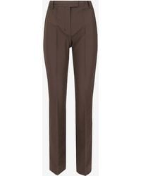 Max Mara - Fati Straight-Leg Tailored Pants - Lyst