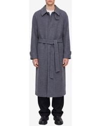 DUNST - Belted Wool-Cashmere Coat - Lyst