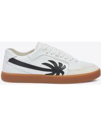 Palm Angels - New Palm 1 Leather Sneakers - Lyst