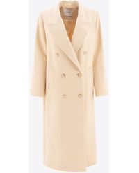 IVY & OAK - Clemence Double-Breasted Coat - Lyst