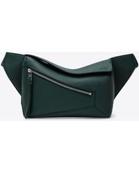 Loewe - Small Puzzle Calf Leather Belt Bag - Lyst