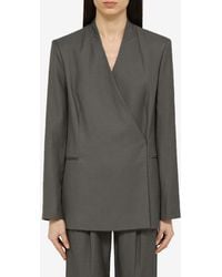 Loulou de Saison - Lahari Single-Breasted Blazer - Lyst