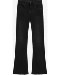 Balenciaga - Logo Patch Boot-Cut Jeans - Lyst