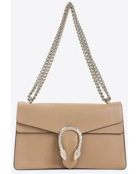 Gucci - Medium Dionysus Leather Shoulder Bag - Lyst