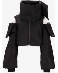 Rick Owens - Convertible Puffer Jacket - Lyst