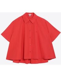 Loewe - A-Line Cropped Shirt - Lyst