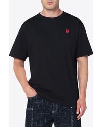 KENZO - Boke Flower Embroidered T-Shirt - Lyst