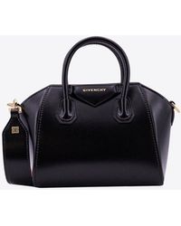 Givenchy - Mini Antigona Toy Leather Top Handle Bag - Lyst