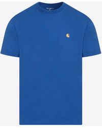 Carhartt - Short-Sleeved Chase Crewneck T-Shirt - Lyst