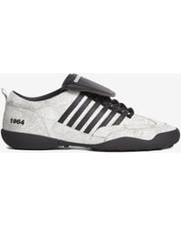 DSquared² - Soccer Lace-Up Leather Sneakers - Lyst