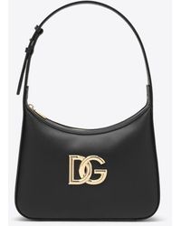 Dolce & Gabbana - 3.5 Leather Shoulder Bag - Lyst