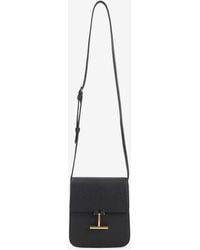 Tom Ford - Mini Tara Leather Crossbody Bag - Lyst