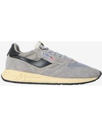 Autry - Reelwind Nylon And Suede Sneakers - Lyst