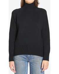 Allude - Wool And Cashmere Turtleneck Sweater - Lyst