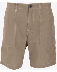 Paul Smith - Logo Embroidered Bermuda Shorts - Lyst