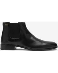 Prada - Leather Ankle Boots - Lyst