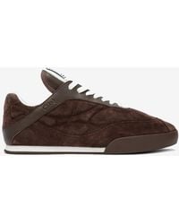 Chloé - Kick Suede Low-Top Sneakers - Lyst