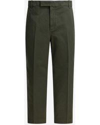 Thom Browne - Mid-Rise Tapered Chino Pants - Lyst