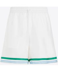 Casablancabrand - Casa Sport Silk Shorts - Lyst