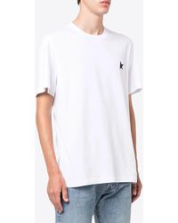 Golden Goose - Star Logo Print T-Shirt - Lyst