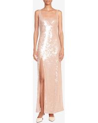STAUD - Sequined Maxi Le Sable Dress - Lyst