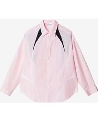 Acne Studios - Embroidered Logo Button-Up Shirt - Lyst