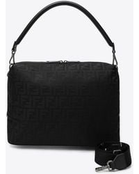 Fendi - Large Lui Ff Jacquard Messenger Bag - Lyst