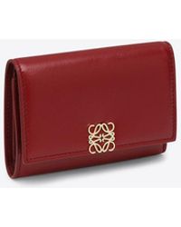 Loewe - Small Puffer Anagram Leather Wallet - Lyst