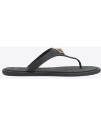 Versace - Alia Rubber Thong Sandals - Lyst