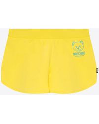 Moschino - Teddy Bear Print Mini Shorts - Lyst