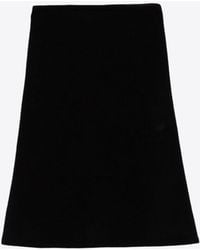 Rick Owens - Cowl Slip-On Wool Scarf - Lyst