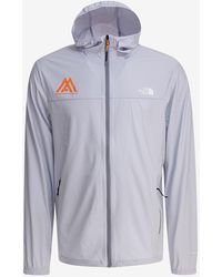 The North Face - Logo Print Zip-Up Jacket - Lyst