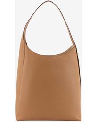 Tory Burch - Romy Grained Leather Hobo Bag - Lyst