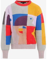 Kidsuper - Bauhaus Paint Palette Knitted Sweater - Lyst