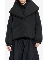 Moschino - Insulated Jacket With Wide-Collar - Lyst