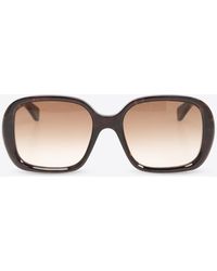 Chloé - Lilli Square-Framed Sunglasses - Lyst