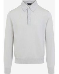 Tom Ford - Cashmere-Blend Polo Sweater - Lyst