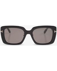 Tom Ford - T Logo Square Sunglasses - Lyst