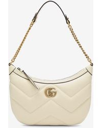 Gucci - Small Gg Marmont Leather Shoulder Bag - Lyst
