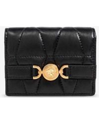 Versace - Medusa '95 Quilted Bi-Fold Wallet - Lyst
