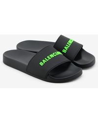 balenciaga green sandals