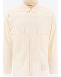 Nonnative - Logo-Embroidered Buttoned Shirt - Lyst