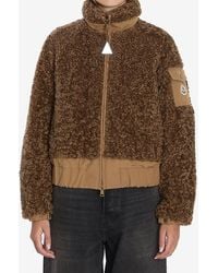 Moncler - Coligny Teddy Zip-Up Jacket - Lyst