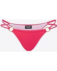 DSquared² - Bondage Cut-Out Bikini Bottom - Lyst