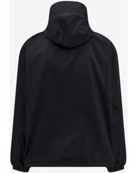 Givenchy - Logo Print Zip-Up Windbreaker Jacket - Lyst