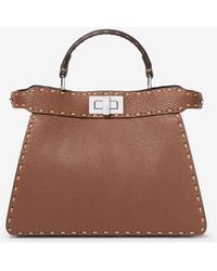 Fendi - Small Peekaboo Iseeu Top Handle Bag - Lyst