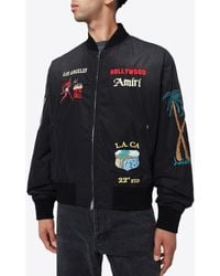 Amiri - Zip-Up Bomber Jacket - Lyst